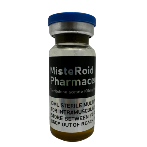 MisteRoid Pharma Trenbolone Acetate 100mg per ml injectable vial label