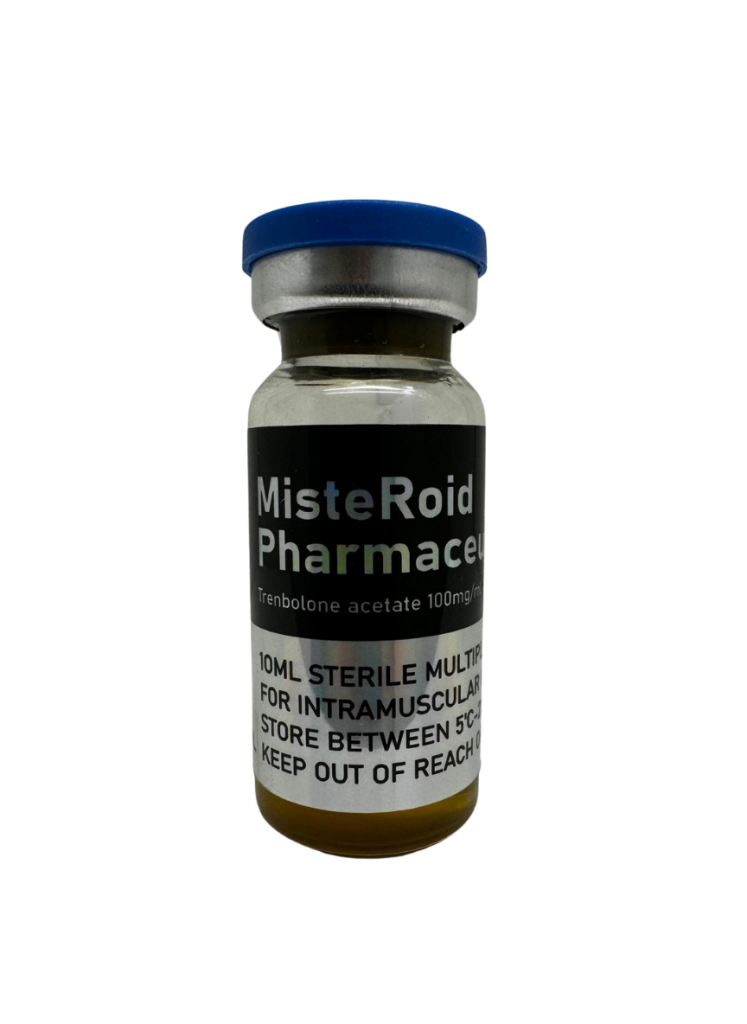 MisteRoid Pharma Trenbolone Acetate 100mg per ml injectable vial label
