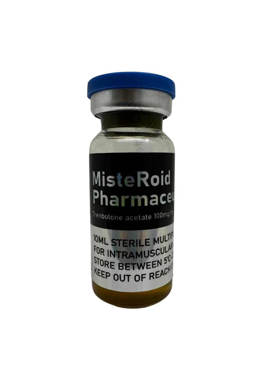 MisteRoid Pharma Trenbolone Acetate 100mg per ml injectable vial label