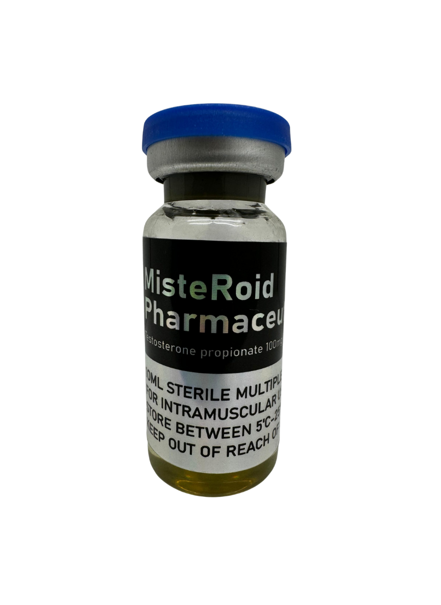 MisteRoid Pharma sterile multi-dose vial label partial view