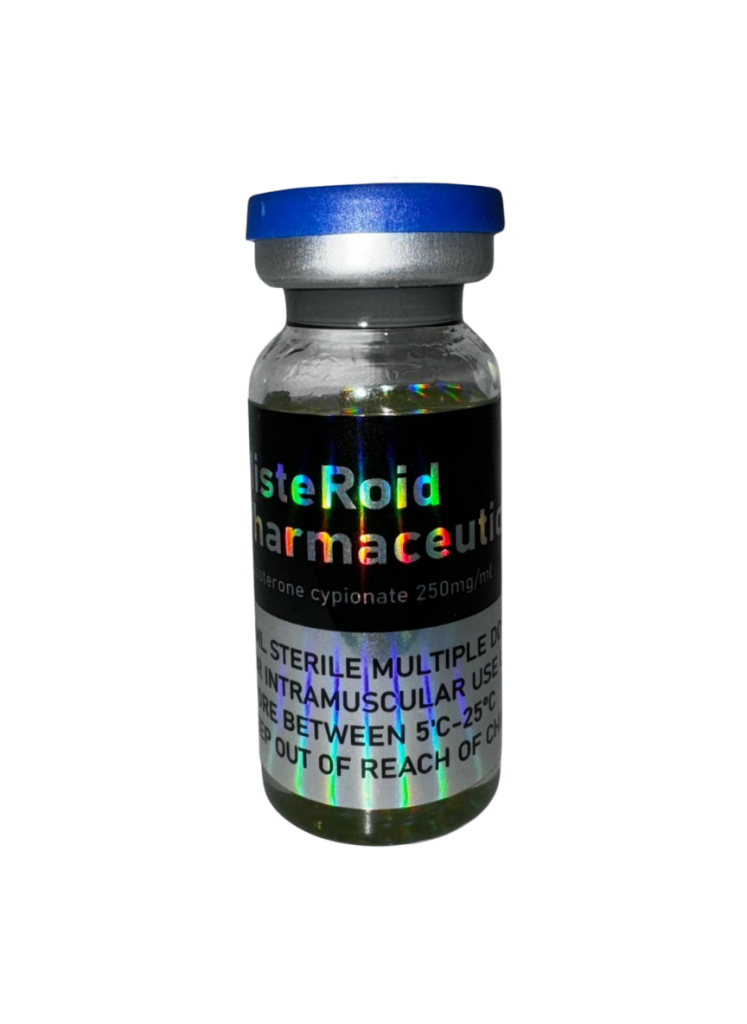 MisteRoid Pharma sterile multiple-dose vial label with intramuscular usage text