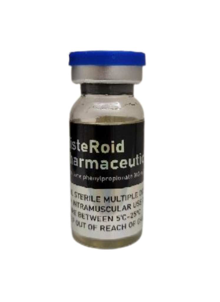 MisteRoid Pharma sterile multiple-dose vial label with safety warning