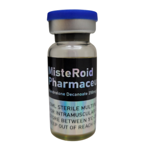 MisteRoid Pharma Hendrolone Decanoate 250mg injectable vial label
