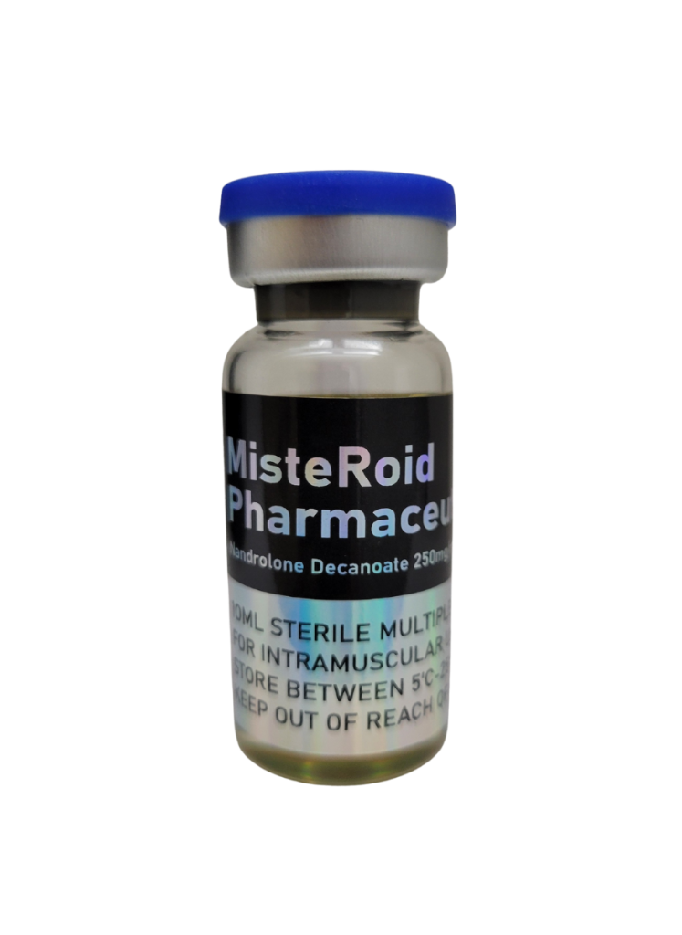 MisteRoid Pharma Hendrolone Decanoate 250mg injectable vial label