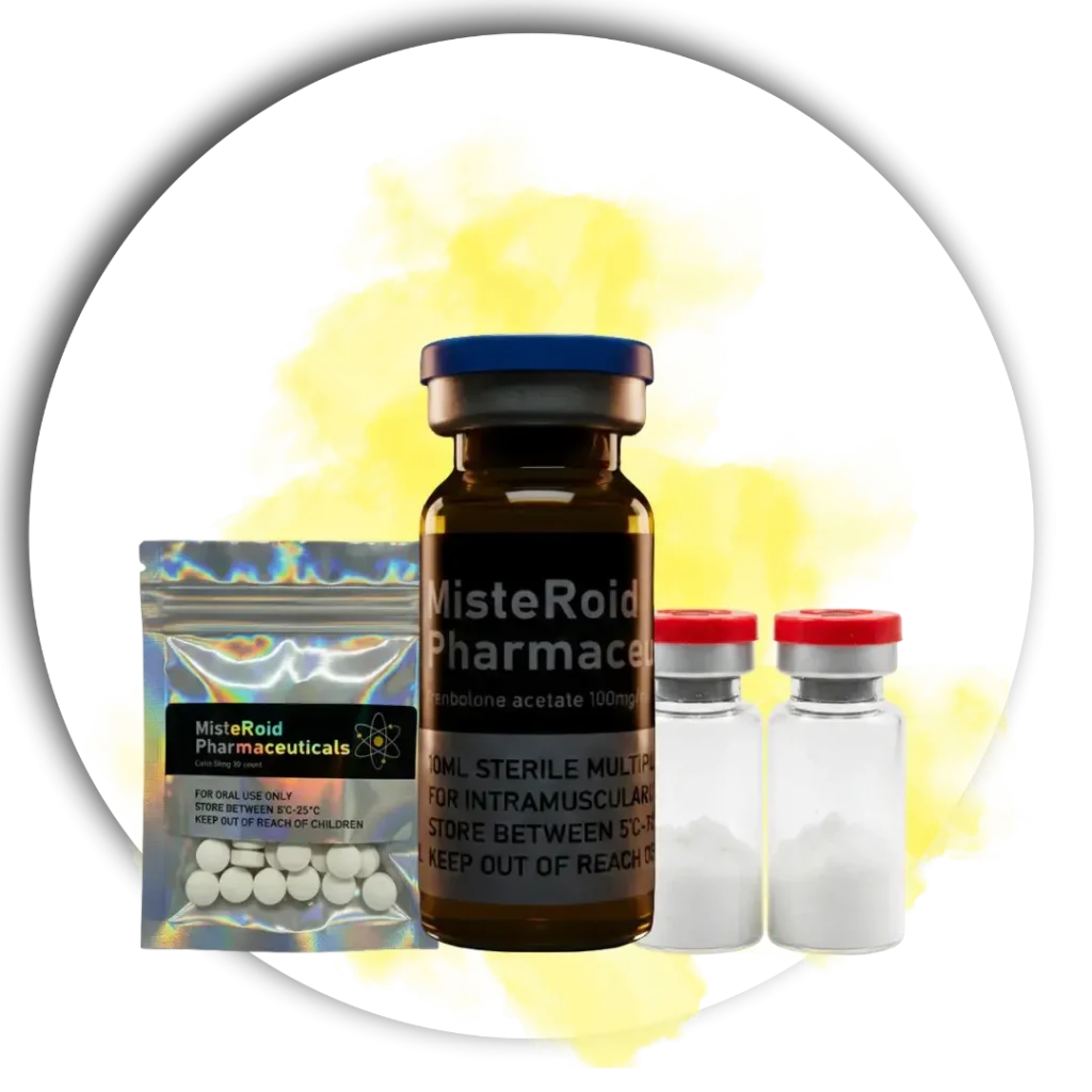 MisteRoid Enbolone Acetate 100mg oral steroid product label